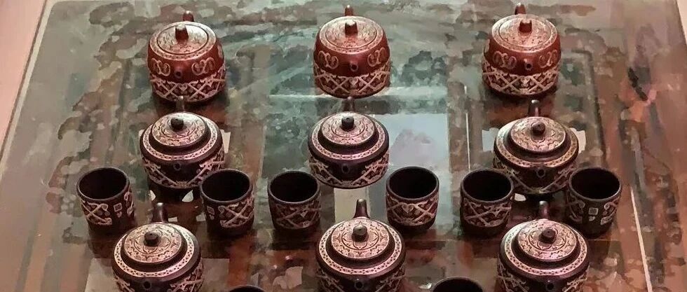 紫砂茶具系列作品《臻梦》