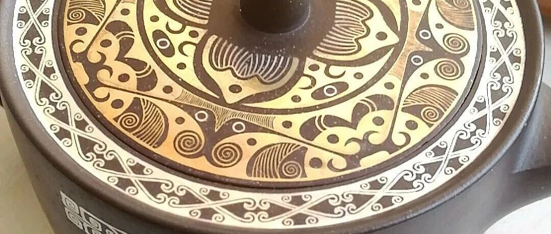 《臻梦》正直壶之描镀金款